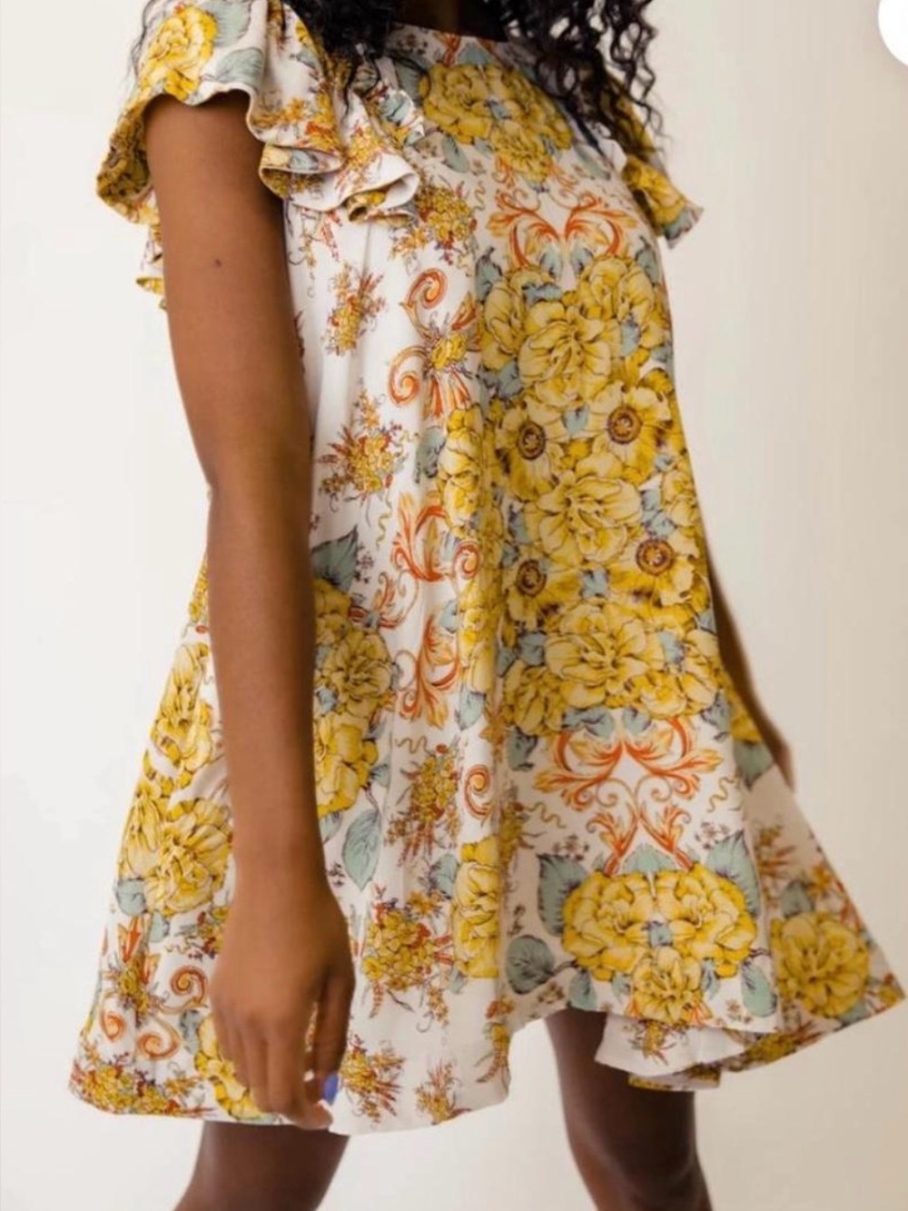 Free People Yara Floral Dress